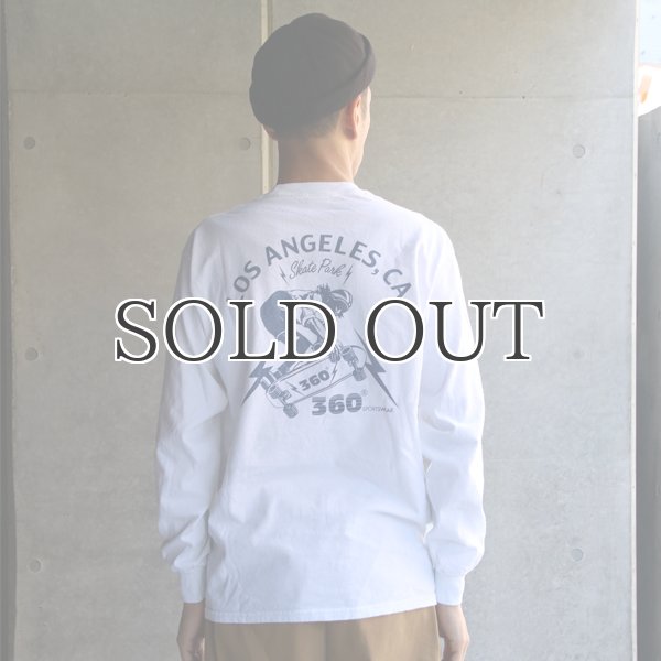 画像4: 360°SPORTS WEAR（スリーシックスティスポーツウェア） "LA" 6oz米綿丸胴L/S Tee/ Audience (4)