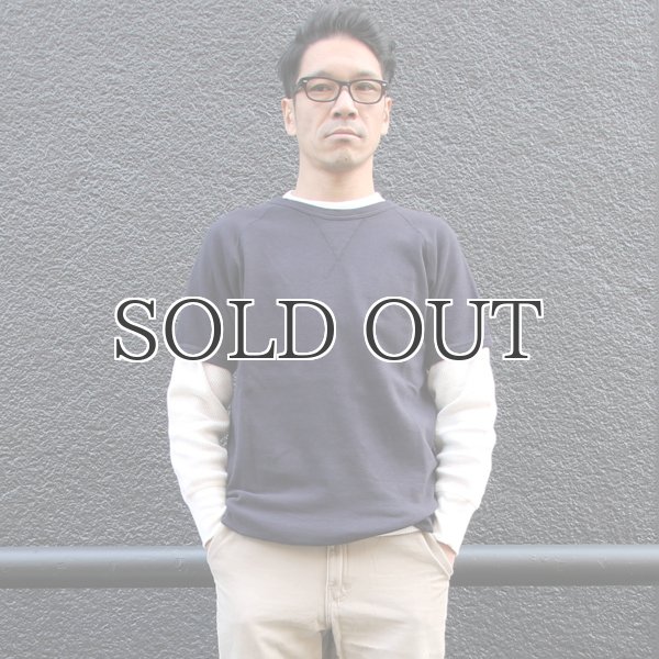 画像6: JPSダブルニットガゼットラグランクルーネック半袖カットソー【MADE IN JAPAN】『日本製』/ Upscape Audience (6)