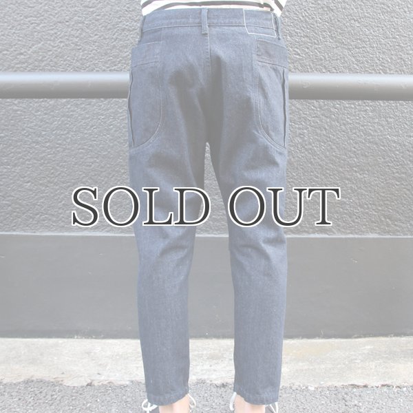 画像17: 赤耳セルヴィッチデニムガーデニングテーパードアンクルパンツ『日本製』  / Upscape Audience (17)