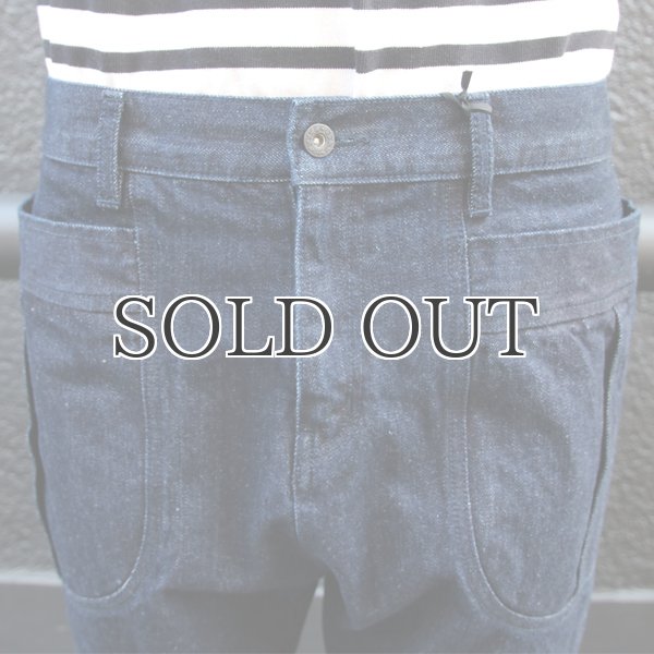 画像20: 赤耳セルヴィッチデニムガーデニングテーパードアンクルパンツ『日本製』  / Upscape Audience (20)