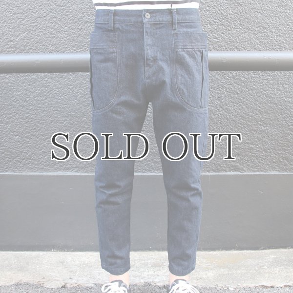 画像14: 赤耳セルヴィッチデニムガーデニングテーパードアンクルパンツ『日本製』  / Upscape Audience (14)