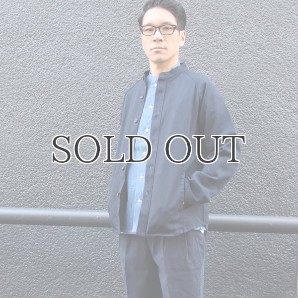 画像7: ヘビーツイルラグランスリーブ マオカラージャケット『日本製』  / Upscape Audience (7)