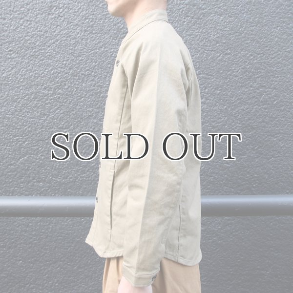 画像13: ヘビーツイルラグランスリーブ マオカラージャケット『日本製』  / Upscape Audience (13)