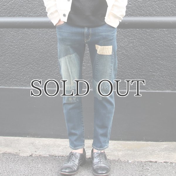 画像8: BIGレッドライン ストレッチデニム 68Sヴィンテージリペアアンクルパンツ/Audience (8)