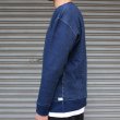 画像12: 本藍染裏毛 ガゼットC/N L/S スウェット【MADE IN TOKYO】『東京製』/ Upscape Audience (12)