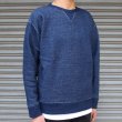 画像14: 本藍染裏毛 ガゼットC/N L/S スウェット【MADE IN TOKYO】『東京製』/ Upscape Audience (14)