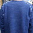 画像16: 本藍染裏毛 サドルショルダー 胸ポケ付 ヘムラウンド L/S スウェット【MADE IN TOKYO】『東京製』/ Upscape Audience (16)