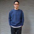 画像9: 本藍染裏毛 ガゼットC/N L/S スウェット【MADE IN TOKYO】『東京製』/ Upscape Audience (9)