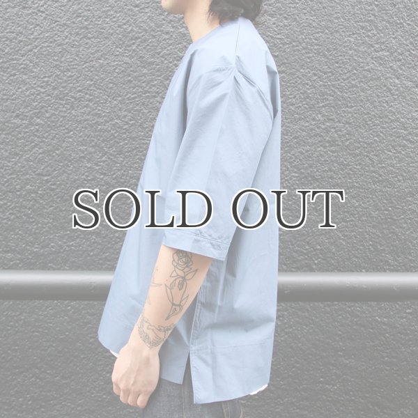 画像12: コーマタイプライター C/Nヘンリー5/Sカットシャツ【MADE IN JAPAN】『日本製』/ Upscape Audience (12)