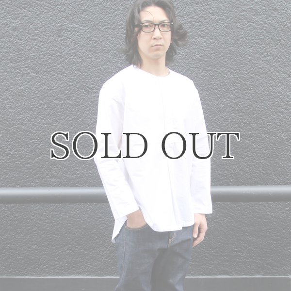 画像7: コーマタイプライターC/Nヘンリー9/Sカットシャツ【MADE IN JAPAN】『日本製』/ Upscape Audience (7)