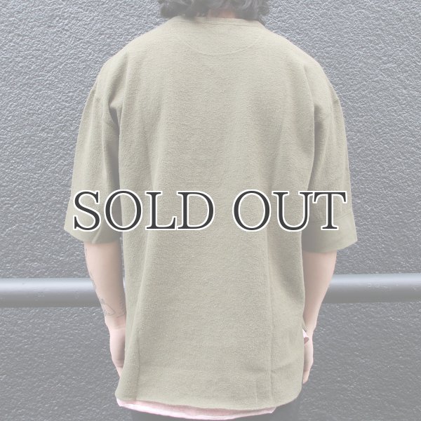 画像7: ヴィンテージパイル天竺 ヘムラウンド 5/S カットソー【MADE IN TOKYO】『東京製』/ Upscape Audience (7)