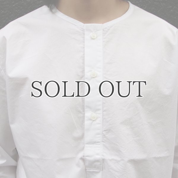 画像8: コーマタイプライターC/Nヘンリー9/Sカットシャツ【MADE IN JAPAN】『日本製』/ Upscape Audience (8)