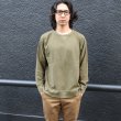 画像5: ヴィンテージパイル天竺 サドルショルダー C/Nガゼット L/S カットソー【MADE IN TOKYO】『東京製』 / Upscape Audience (5)