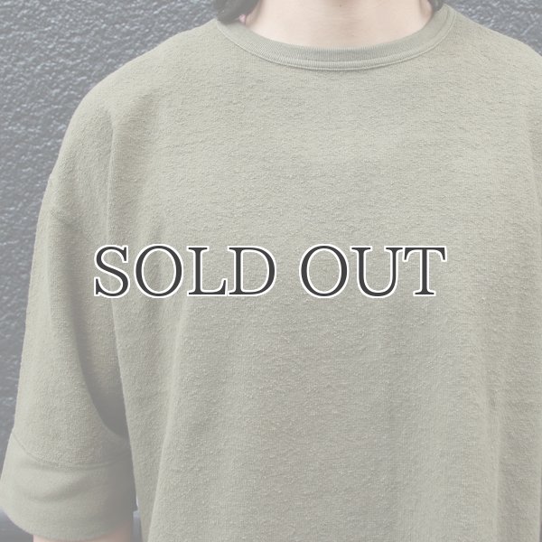 画像9: ヴィンテージパイル天竺 ヘムラウンド 5/S カットソー【MADE IN TOKYO】『東京製』/ Upscape Audience (9)