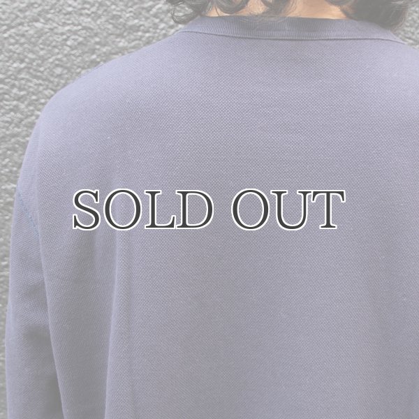 画像14: 鹿の子裏毛 ビックL/S スウェット【MADE IN TOKYO】『東京製』 / Upscape Audience (14)