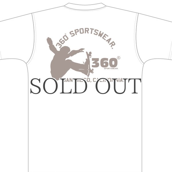画像8: 360°SPORTS WEAR(スリーシックスティスポーツウェア) "PLAY" 6oz米綿丸胴ポケ付きS/S Tee/ Audience (8)