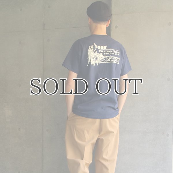 画像11: 360°SPORTS WEAR(スリーシックスティスポーツウェア) "BIRD" 6oz米綿丸胴ポケ付きS/S Tee/ Audience (11)