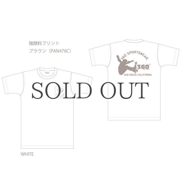 画像4: 360°SPORTS WEAR(スリーシックスティスポーツウェア) "PLAY" 6oz米綿丸胴ポケ付きS/S Tee/ Audience (4)