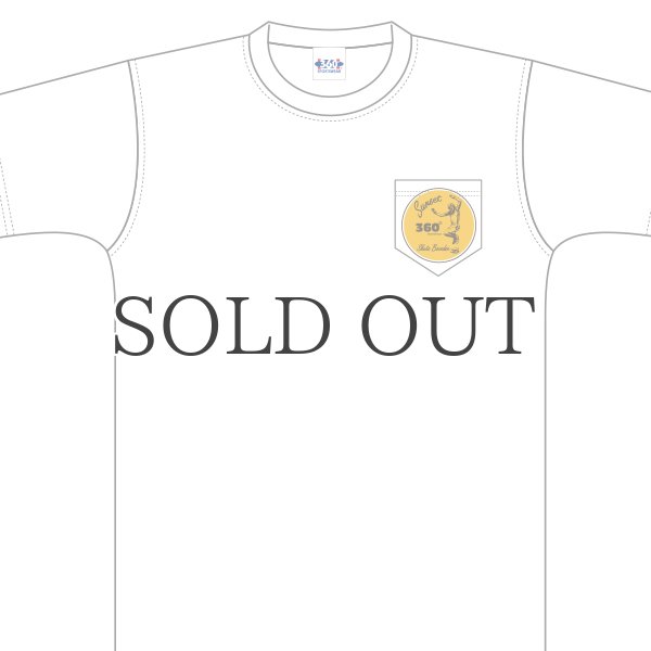 画像6: 360°SPORTS WEAR（スリーシックスティスポーツウェア） "CIRCLE" 6oz米綿丸胴ポケ付きS/S Tee/ Audience (6)