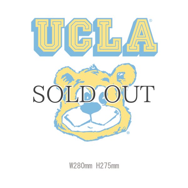 画像8: 6.2oz丸胴UCLA"BEAR"オールドプリントTEE / Audience (8)