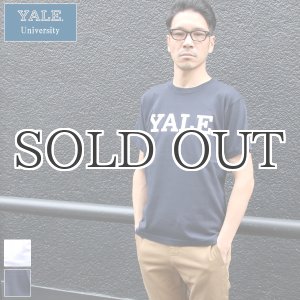 画像: 6.2oz丸胴YALE"YALE"オールドプリントTEE / Audience