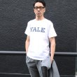 画像3: 6.2oz丸胴YALE"YALE"オールドプリントTEE / Audience (3)