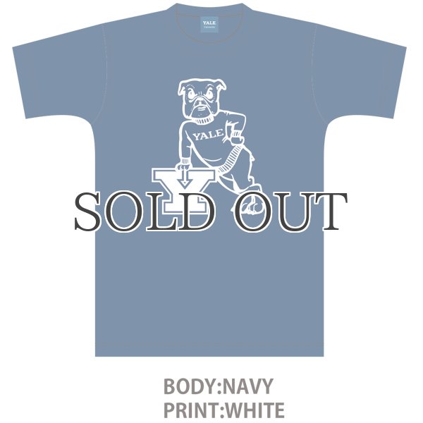画像9: 6.2oz丸胴YALE"Y-Handsome"オールドプリントTEE / Audience (9)