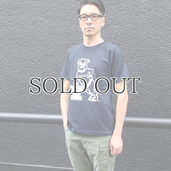 画像7: 6.2oz丸胴YALE"Y-Handsome"オールドプリントTEE / Audience (7)