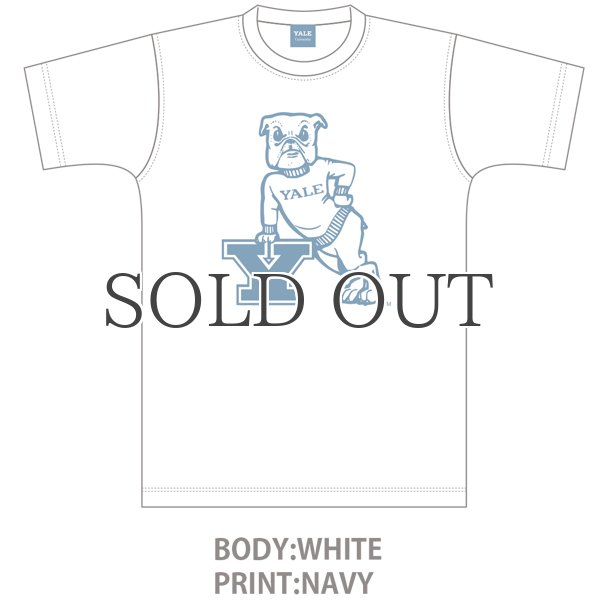 画像8: 6.2oz丸胴YALE"Y-Handsome"オールドプリントTEE / Audience (8)
