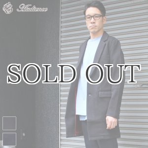 画像: コットンカルゼ2ボタンチェスターコート  / Audience
