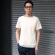 画像21: 【RE PRICE/価格改定】Basque 10オンス ( バスク天竺 )無地＆ボーダーボートネックレイヤード半袖カットソー【MADE IN JAPAN】『日本製』/ Upscape Audience (21)