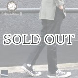 画像: 黒×黒セルヴィッチ（赤耳）ストレッチデニムアンクルパンツ『日本製』【送料無料】  / Upscape Audience