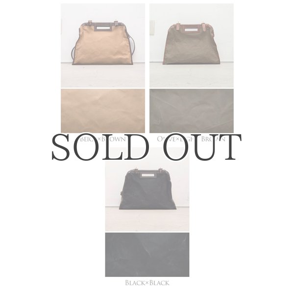 画像3: キャンバスレザーシティーメールバッグ 【送料無料】 【RE-STOCK】 / vasco (3)