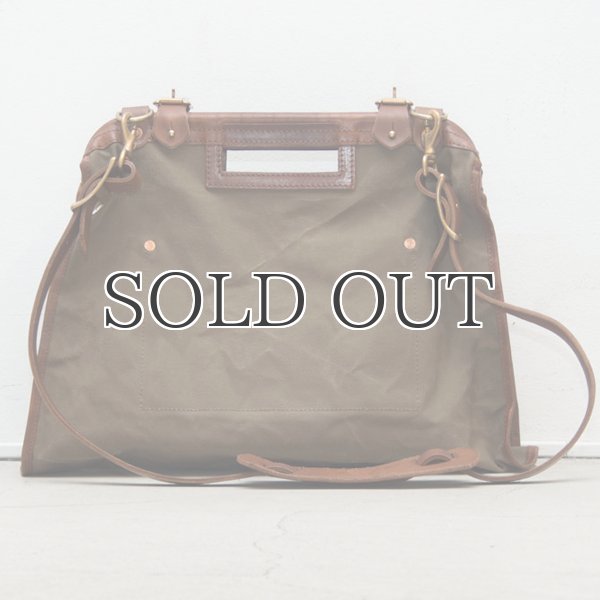 画像5: キャンバスレザーシティーメールバッグ 【送料無料】 【RE-STOCK】 / vasco (5)