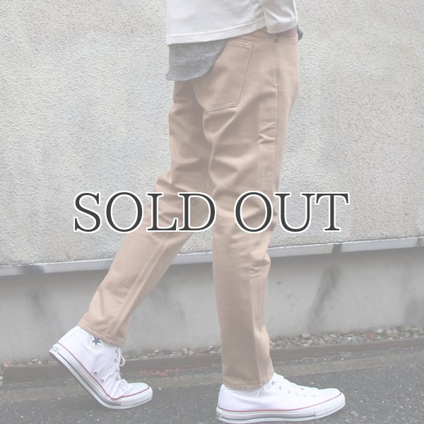 画像3: 【RE PRICE / 価格改定】米国産有機茶綿デニムアンクルパンツ【MADE IN JAPAN】『日本製』/ Upscape Audience (3)