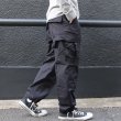 画像3: ”TROUSERS BLACK357”BDUリップストップカーゴパンツ / デッドストック (3)