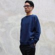 画像8: 本藍染裏毛 ガゼットC/N L/S スウェット【MADE IN TOKYO】『東京製』/ Upscape Audience (8)