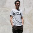 画像2: 【RE PRICE / 価格改定】UCLA "UCLA"日本製ボディクラックプリント半袖Tシャツ / Upscape Audience (2)