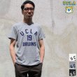 画像1: UCLA"UCLA 19 BRUINS"三素材混カレッジプリント半袖クルーネックTシャツ / Audience (1)