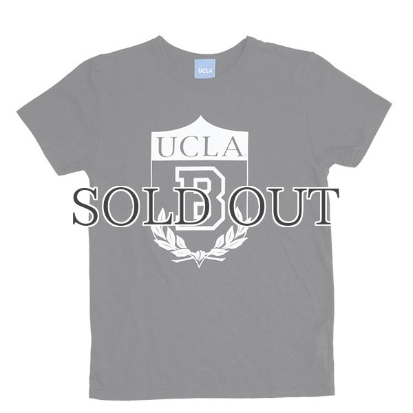 画像15: UCLA"UCLA B"エンブレム三素材混カレッジプリント半袖クルーネックTシャツ / Audience (15)