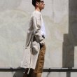 画像9: 【RE PRICE / 価格改定】ソフトリネンコットンキャンバスガウン_Coat【MADE IN JAPAN】『日本製』  / Upscape Audience (9)