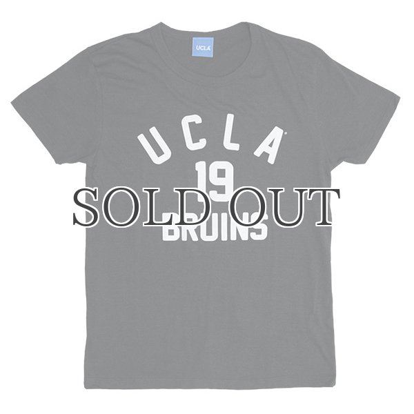 画像4: UCLA"UCLA 19 BRUINS"三素材混カレッジプリント半袖クルーネックTシャツ / Audience (4)
