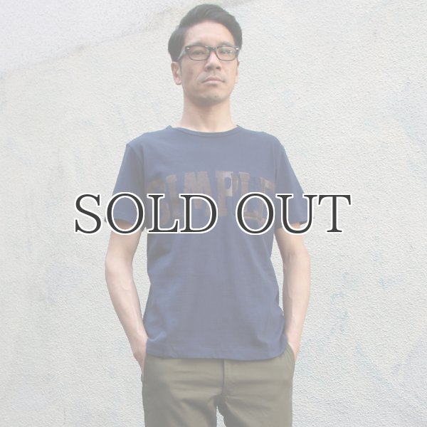 画像10: ラフィー天竺"SIMPLE"プリントポケット付きクルーネックT【MADE IN JAPAN】『日本製』/ Upscape Audience (10)