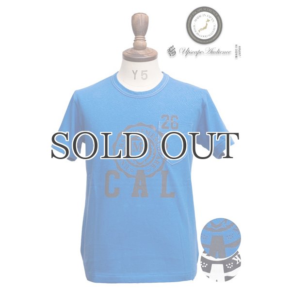 画像4: ラフィー天竺"CAL"クルーネックポケット付きカットソー【MADE IN JAPAN】 / Upscape Audience (4)