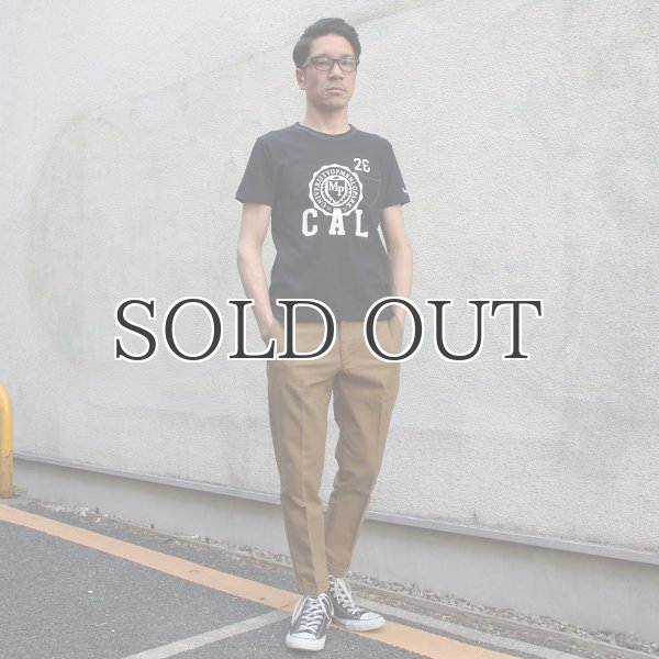 画像3: ラフィー天竺"CAL"クルーネックポケット付きカットソー【MADE IN JAPAN】 / Upscape Audience (3)