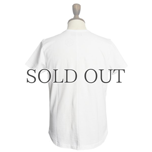 画像4: リサイクル米綿Vネックロールアップ半袖カットソー / Audience (4)