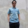 画像12: 【RE PRICE / 価格改定】ヴィンテージウォッシュ半袖デニムウェスタンシャツ / Audience (12)