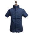 画像9: 【RE PRICE / 価格改定】綿麻スタンドドレス半袖シャツ / Audience (9)