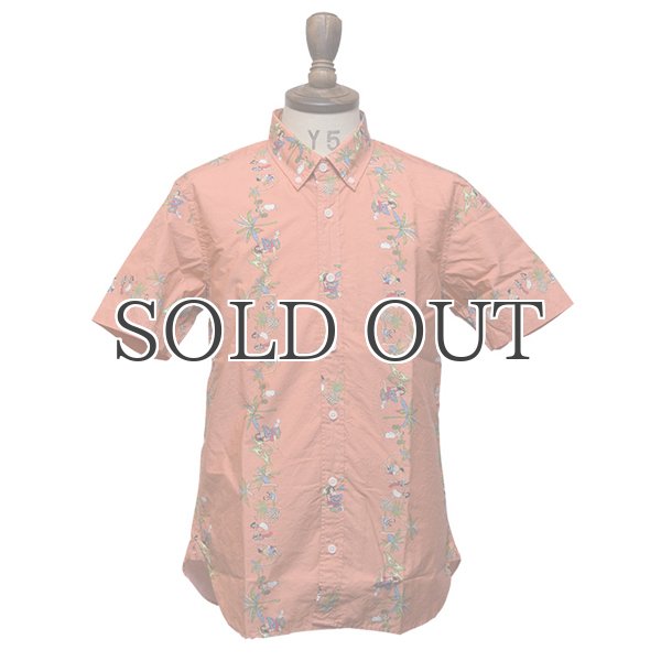 画像16: ボタンダウン半袖アロハシャツ / Upscape Audience×VIBGYOR（ビブジョー） (16)