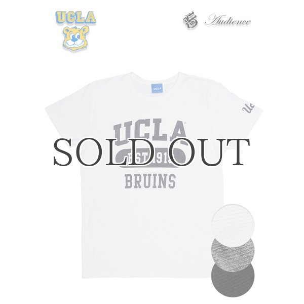 画像6: UCLA"UCLA EST.1919 BRUINS"三素材混カレッジプリント半袖クルーネックTシャツ / Audience (6)